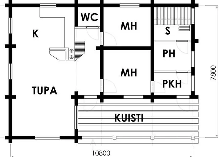 度假居 Joutsen 洛斯托